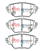 Ss Street Series Brake Pads Mg Hs 1.5L 119KW 2019 -> Rear DB15066SS - DBA | Universal Auto Spares