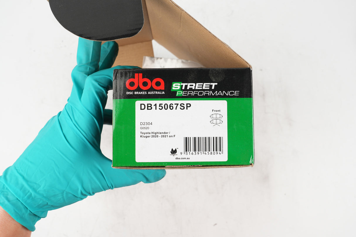 Sp Street Performance Brake Pads Toyota Highlander/Kluger 2020 2021 On Front DB15067SP - DBA