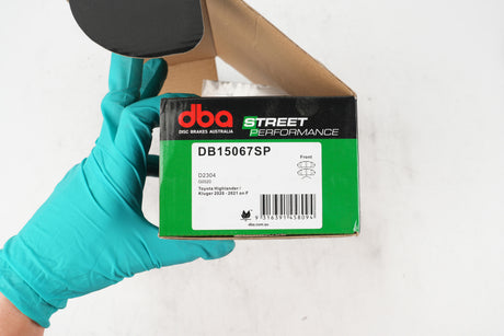 Sp Street Performance Brake Pads Toyota Highlander/Kluger 2020 2021 On Front DB15067SP - DBA | Universal Auto Spares