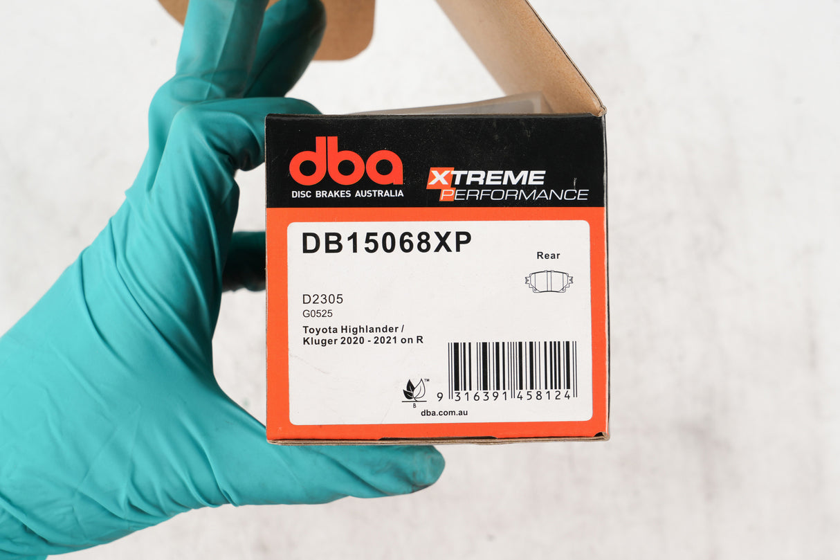Xp Perfromance Brake Pads Toyota Highlander/Kluger/Yaris Cross 2020 2021 On Rear DB15068XP - DBA