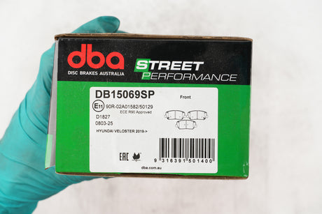 Sp Performance Brake Pads Hyundai Veloster Sr Turbo -Mando Caliper 2012 2019 Front DB15069SP - DBA | Universal Auto Spares