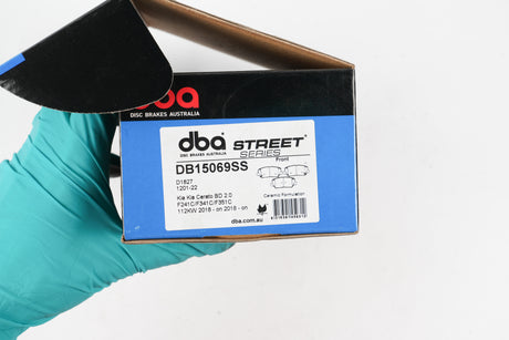 Ss Street Series Brake Pads Kia Cerato 2018 -> Front DB15069SS - DBA | Universal Auto Spares