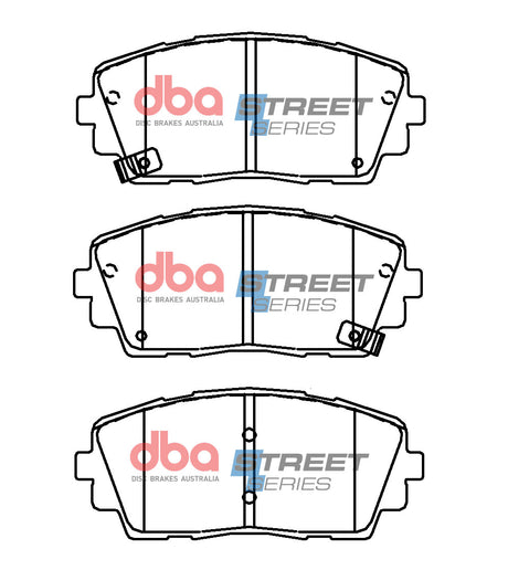 Ss Street Series Brake Pads Kia Picanto 2011 2017 -> Front DB15070SS - DBA | Universal Auto Spares