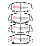 Ss Street Series Brake Pads Mazda BT50 2WD & 4WD/ISUZU D-Max 2WD 2020 -> Front DB15074SS - DBA