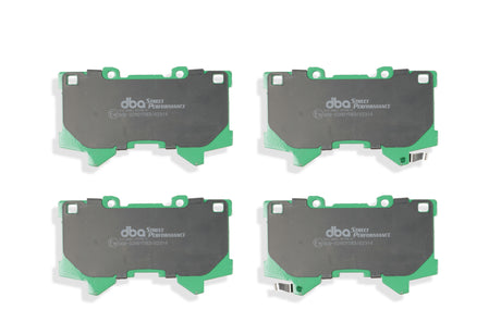 Sp Street Performance Brake Pads Toyota Landcruiser 300 Series 2022 -> Front With Shims Clips And Abutment Clips DB15077SP - DBA