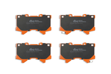 Xp Xtreme Performance Brake Pads Toyota Landcruiser 300 Series 2022 -> Front With Shims Clips And Abutment Clips DB15077XP - DBA