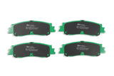 Sp Street Performance Brake Pads Toyota Landcruiser 300 Series 2022 -> Rear With Shims Clips And Abutment Clips DB15078SP - DBA
