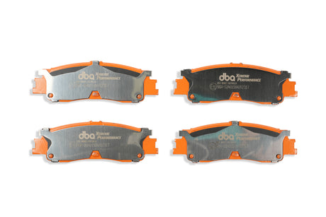 Xp Xtreme Performance Brake Pads Toyota Landcruiser 300 Series 2022 -> Rear With Shims Clips And Abutment Clips DB15078XP - DBA