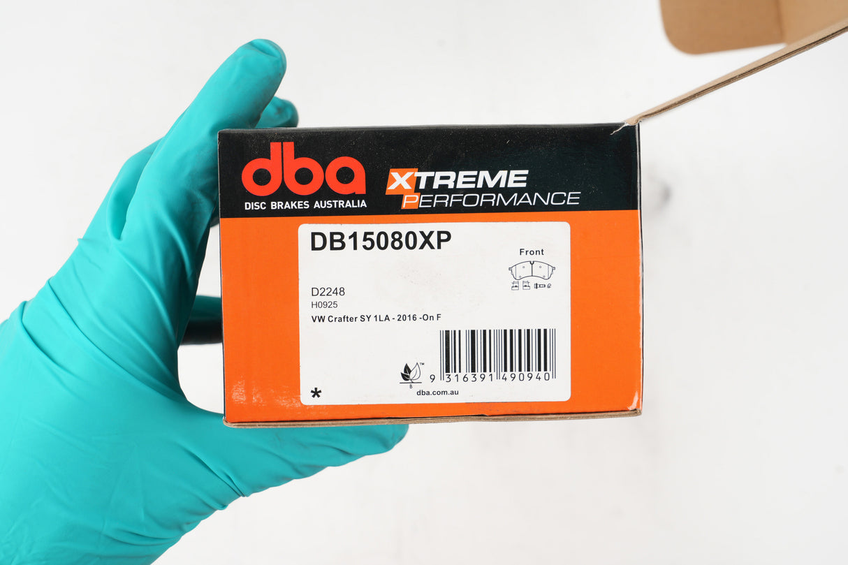 Xp Performance Brake Pads Volkswagen Crafter Sy 1LA 2016 On Front DB15080XP - DBA