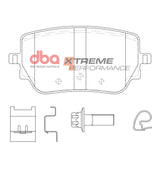 Xp Performance Brake Pads Mercedes-Benz A B Cla Gla Sport Package 2018-> Rear DB15082XP - DBA