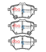 Ss Street Series Brake Pads Great Wall Haval 2 2015 On Rear DB15084SS - DBA | Universal Auto Spares