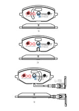 Ss Street Series Brake Pads Volkswagen Golf 8 2020 On Front DB15091SS - DBA | Universal Auto Spares