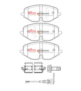 Xp Performance Brake Pads Volkswagen Golf Viii- On Front DB15091XP - DBA