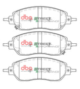 Sp Street Performance Brake Pads Greatwall Cannon 2.0T 2019 On Front DB15093SP - DBA | Universal Auto Spares