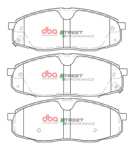 Sp Street Performance Brake Pads LDV 2.5L Diesel 2020 -> Front DB15095SP - DBA