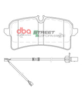 Sp Street Performance Brake Pads LDV 2.5L Diesel 2020 -> Rear(suits Wear Sensor DBAWS1121 DBAWS1128 ) DB15096SP - DBA | Universal Auto Spares