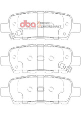 Xp Performance Brake Pads Nissan 350Z G35 X Trail Dualis Maxima Rear DB1509XP - DBA