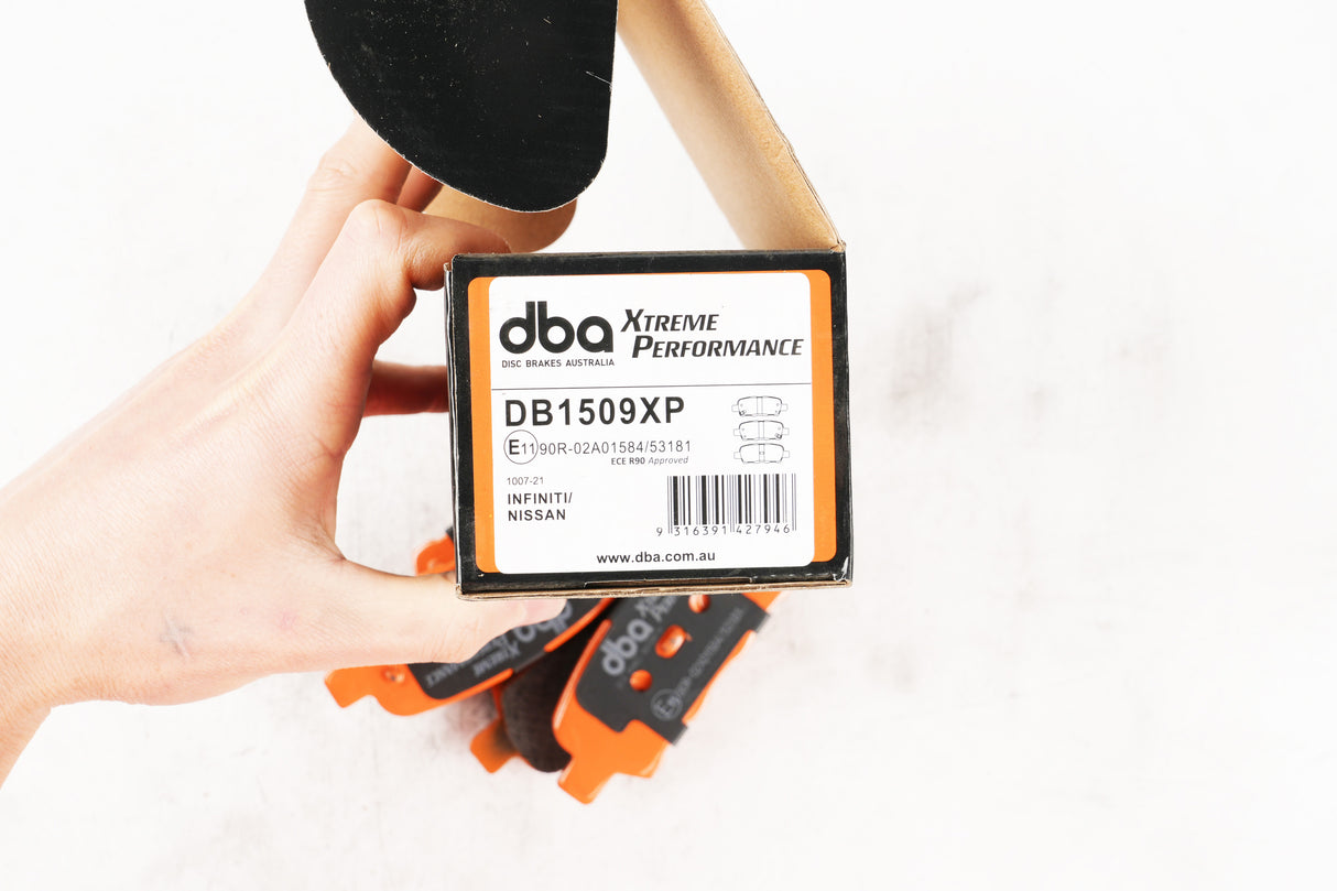Xp Performance Brake Pads Nissan 350Z G35 X Trail Dualis Maxima Rear DB1509XP - DBA