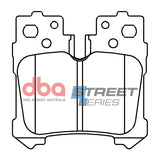 Ss Street Series Brake Pads Lexus LS460/LS600 -> Rear DB15105SS - DBA