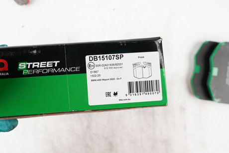 Sp Performance Brake Pads Bmw 420I Msport 2023 On Front DB15107SP - DBA | Universal Auto Spares