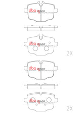 Race Brake Pads Bmw M3 Comp 2020 -> Rear DB15109RP - DBA
