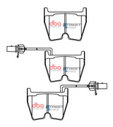 Ss Street Series Brake Pads Audi A6/A7/A8 2010 ( 8 Pad Set ) -> Front DB15110SS - DBA