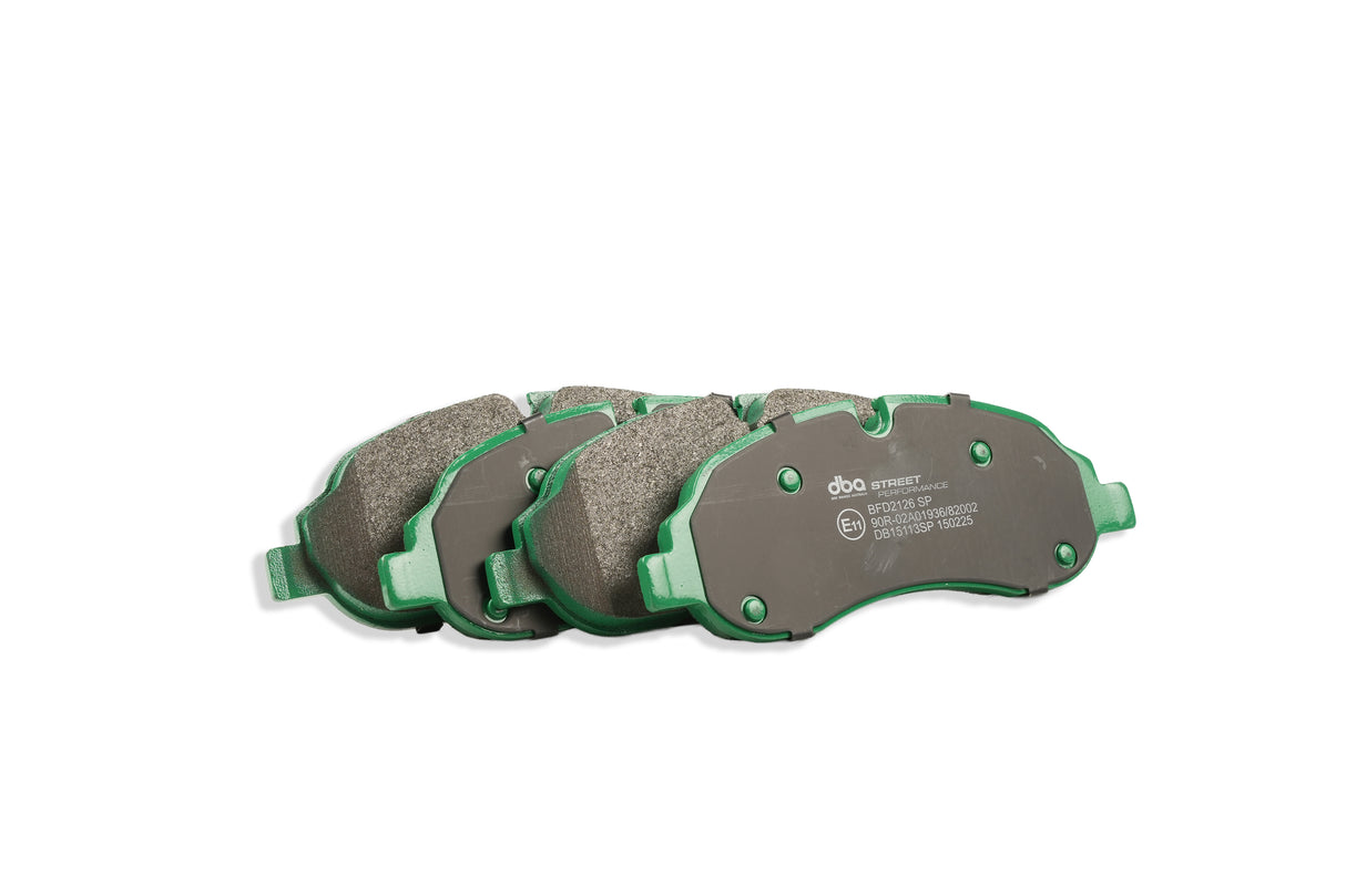 Sp Street Performance Brake Pads Ford Transit 2014 On Dual Rear Wheels Front DB15113SP - DBA