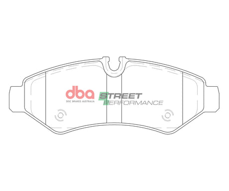 Sp Street Performance Brake Pads Mercedes-Benz Sprinter 2500 2019 On Rear (suits Wear Sensor DBAWS1106 DBAWS1110 ) DB15114SP - DBA | Universal Auto Spares