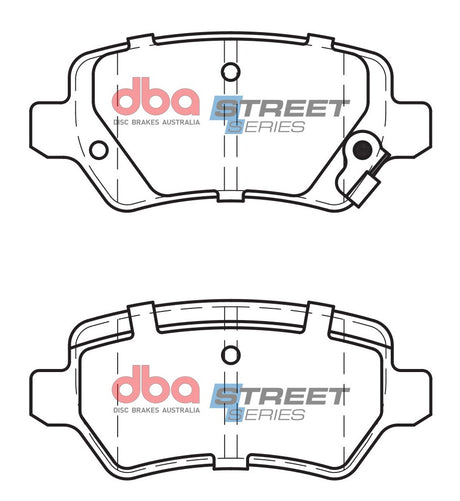 Ss Street Series Brake Pads Holden Astra/Combo & Zafira 1998-2011 Rear(suits Wear Sensor DBAWS1130 ) DB1511SS - DBA | Universal Auto Spares