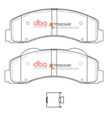 Xp Performance Brake Pads Ford F150 2015 -> Front DB15121XP - DBA
