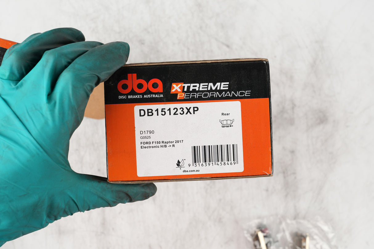 Xp Performance Brake Pads Ford F150 Raptor 2017 Electronic H/B -> Rear DB15123XP - DBA