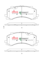 Sp Performance Brake Pads Audi S6 & Others 2017 On Front DB15124SP - DBA | Universal Auto Spares