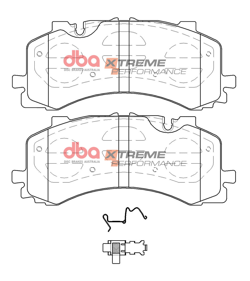 Xp Performance Brake Pads Audi S6 & Others 2017 On Front DB15124XP - DBA