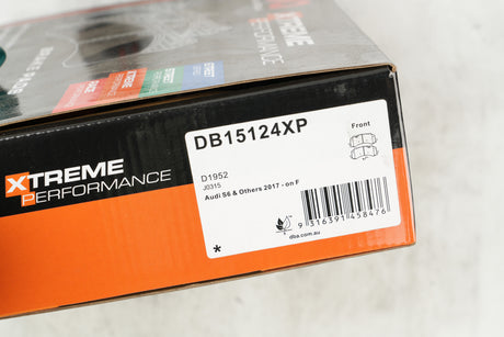 Xp Performance Brake Pads Audi S6 & Others 2017 On Front DB15124XP - DBA