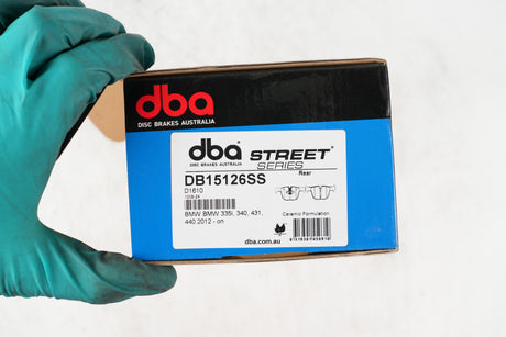 Ss Street Series Brake Pads Bmw 335I 2012 -> Rear(suits Wear Sensor DBAWS1067 ) DB15126SS - DBA | Universal Auto Spares