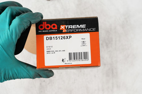Xp Performance Brake Pads Bmw 335I 2012 -> Rear(suits Wear Sensor DBAWS1067 ) DB15126XP - DBA