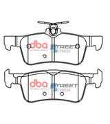 Ss Street Series Brake Pads Peugeot 308 -> Rear DB15129SS - DBA | Universal Auto Spares