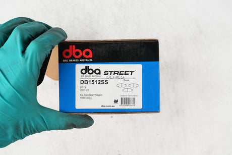 Ss Street Series Brake Pads Kia Sportage Wagon 1999-2004 Front DB1512SS - DBA | Universal Auto Spares