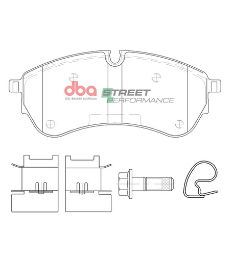 Sp Street Performance Brake Pads Volkswagen Crafter 2019 -> Front DB15134SP - DBA | Universal Auto Spares