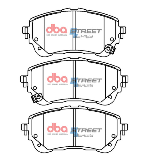 Ss Street Series Brake Pads Toyota Corolla ZRE211 ZWE211 2018 On Front DB15136SS - DBA | Universal Auto Spares