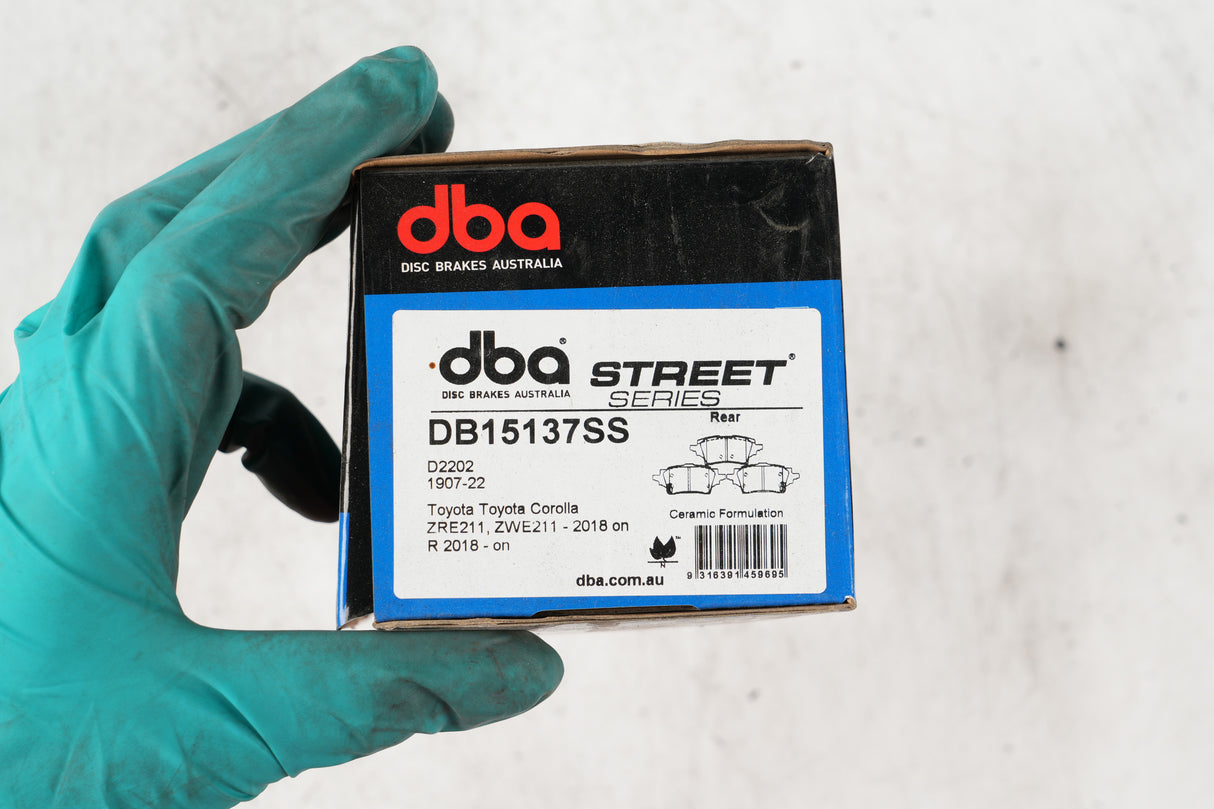 Ss Street Series Brake Pads Toyota Corolla ZRE211 ZWE211 2018 On Rear DB15137SS - DBA