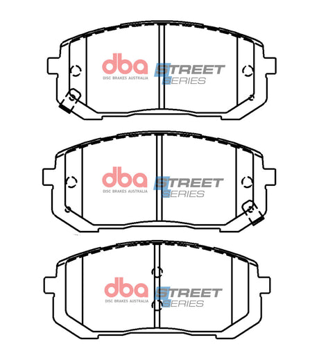 Ss Street Series Brake Pads Hyundai I30 2.0L G4NL 2020 On Front DB15138SS - DBA | Universal Auto Spares