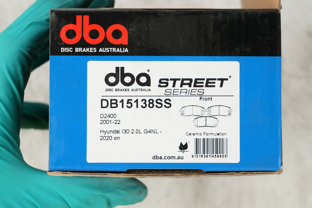 Ss Street Series Brake Pads Hyundai I30 2.0L G4NL 2020 On Front DB15138SS - DBA
