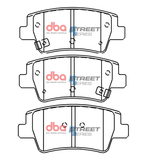 Ss Street Series Brake Pads Hyundai I30 2.0L G4NL 2020 On Rear DB15139SS - DBA | Universal Auto Spares