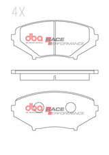 Race Brake Pads Mazda Rx 8 Formula RX8 Cup Aus & Nz Sumitomo 2003-2014 Front DB1513RP - DBA | Universal Auto Spares