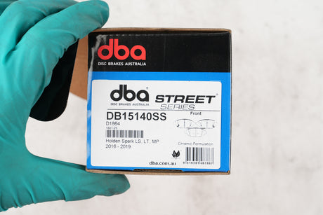 Ss Street Series Brake Pads Holden Spark Left Side Lt Mp 2016 2019 Front DB15140SS - DBA | Universal Auto Spares