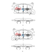 Ss Street Series Brake Pads Genesis GV80 08/2020 On Front DB15141SS - DBA