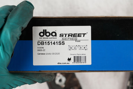 Ss Street Series Brake Pads Genesis GV80 08/2020 On Front DB15141SS - DBA | Universal Auto Spares