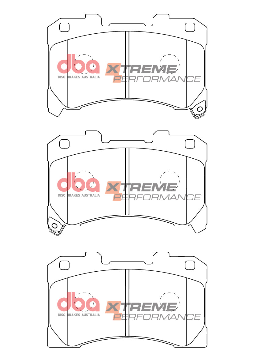 Xp Xtreme Performance Brake Pads Toyota Yaris Gr 2019 On Front DB15147XP - DBA