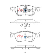 Ss Street Series Brake Pads Ford Fiesta Wg 1.5L St 2018 On Front DB15149SS - DBA | Universal Auto Spares